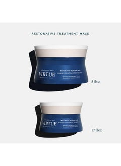 VIRTUE Virtue Restorative Hair Mask Treatment for Damaged Hair with Keratin and Baobab Seed Oil, Safe for All Hair Types, Color Safe  - Image 5