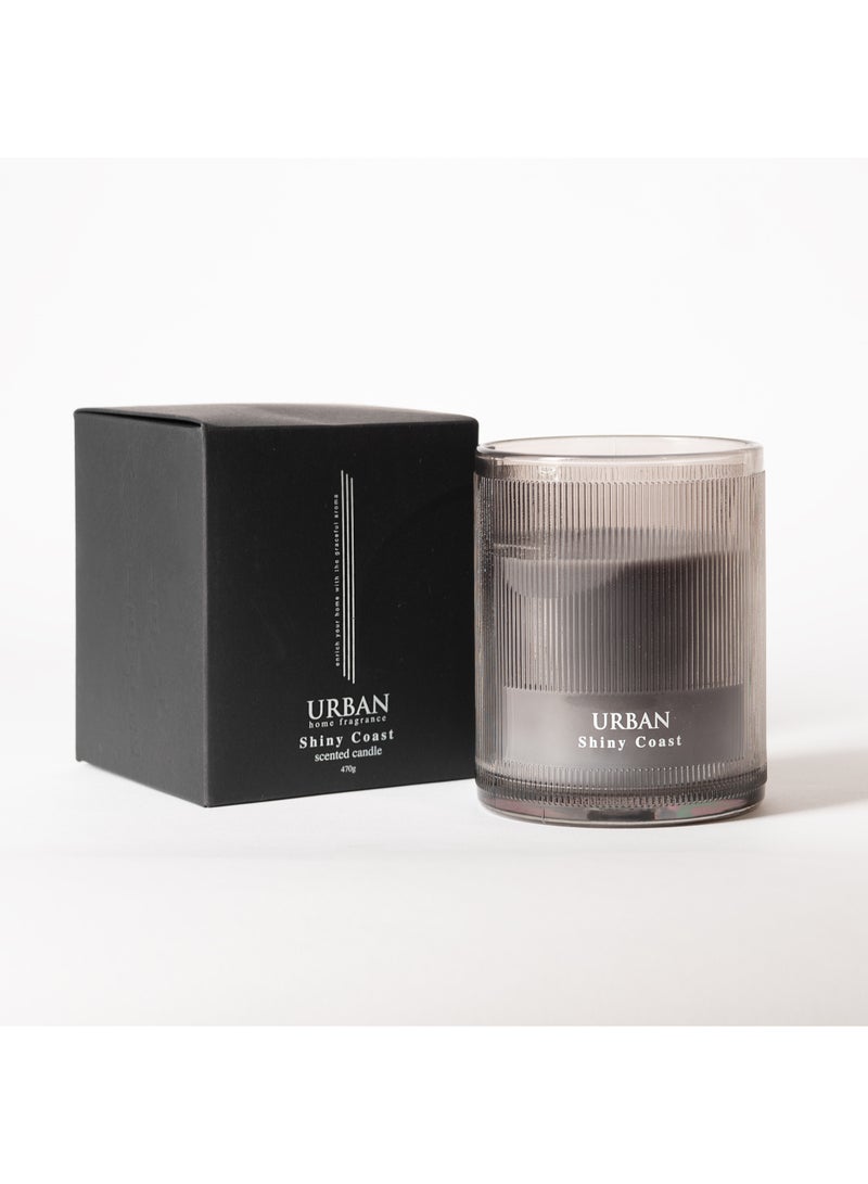 Satin rose scented candle in a jar   470g  - Image 1