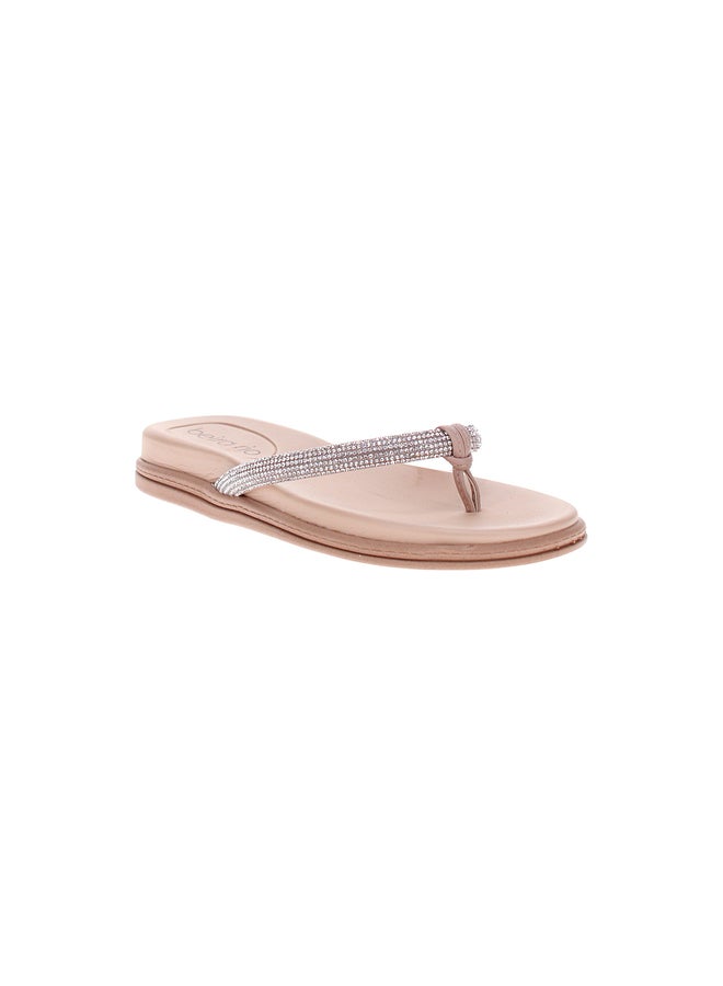 Beira Rio Embellished Flat Sandals - Image 5