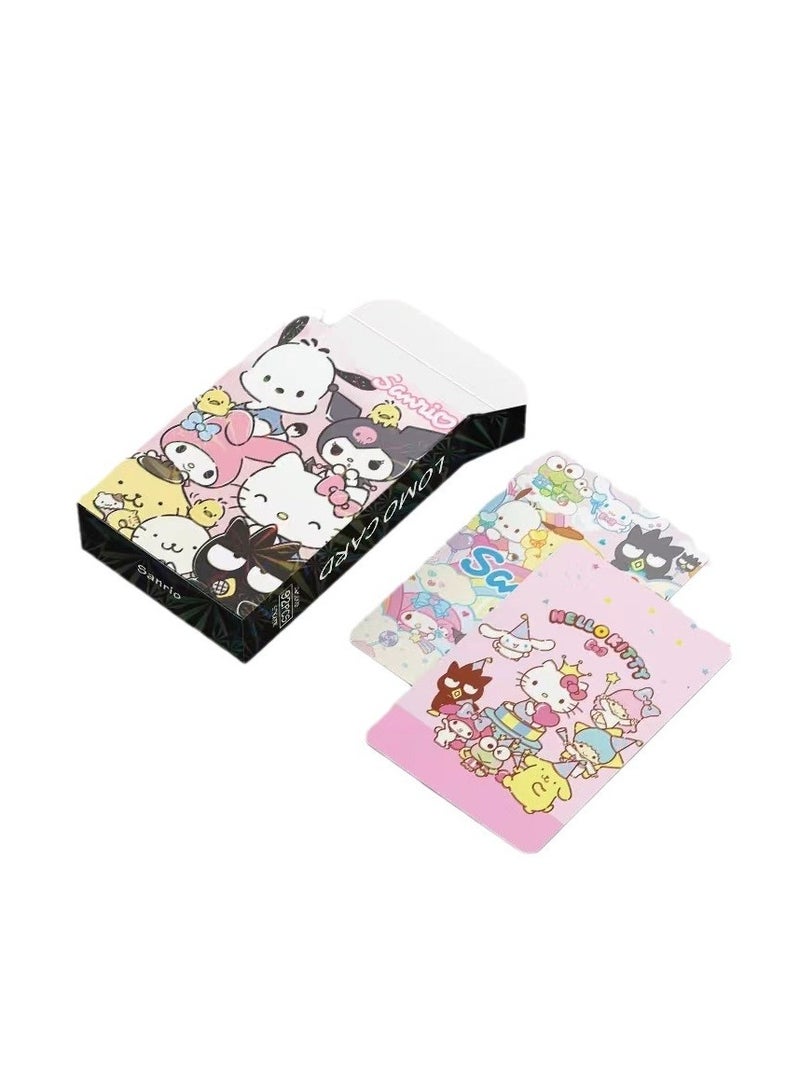 NIBEMINENT 92 قطعة بطاقات لومو كرتونية من سانريو لهواة الجمع والهدايا - Image 3