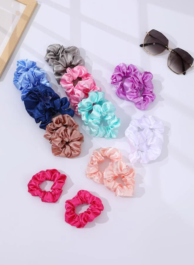 Take Two Set of 20 - Solid Hair Scrunchies