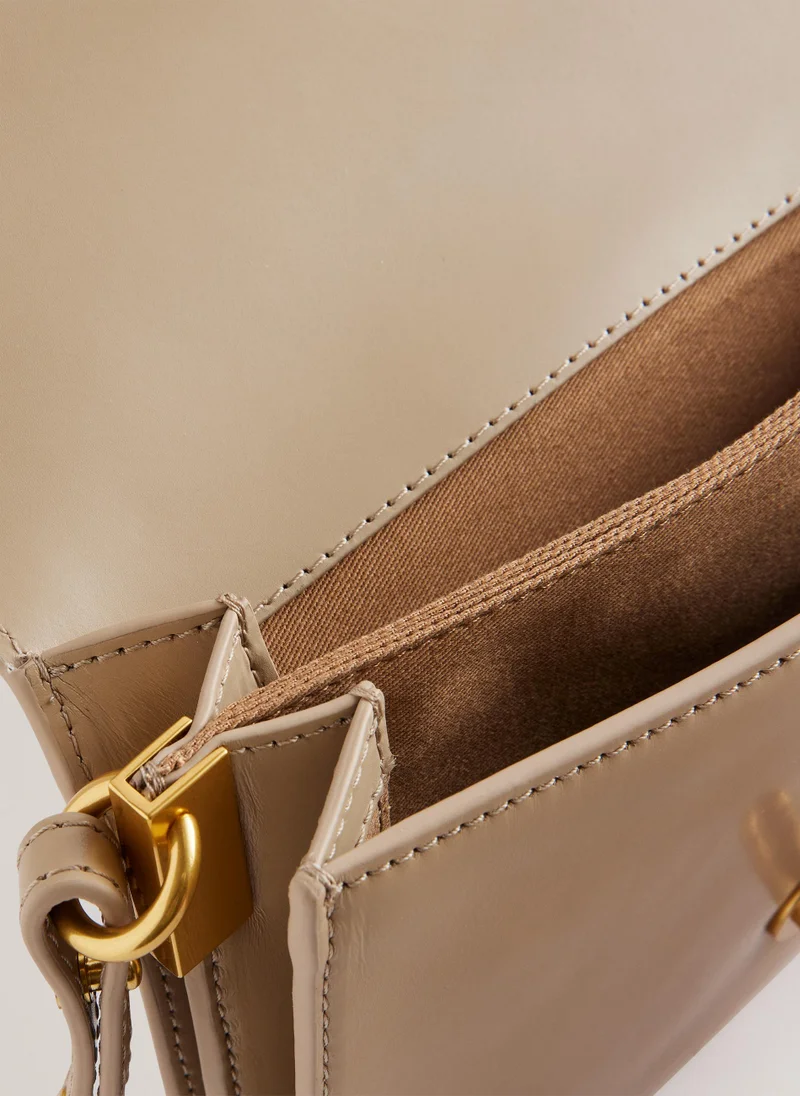 Ted Baker Flap Over Chain Detailed Crossbody