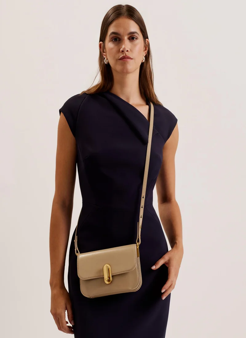 Ted Baker Flap Over Chain Detailed Crossbody