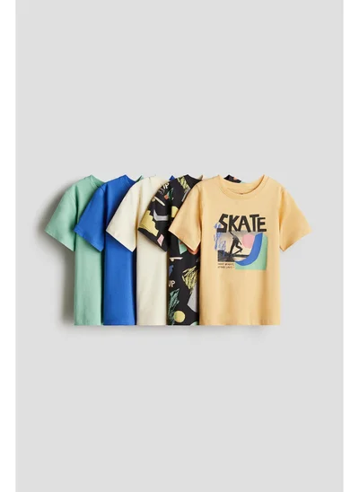 H&M 5-pack jersey T-shirts