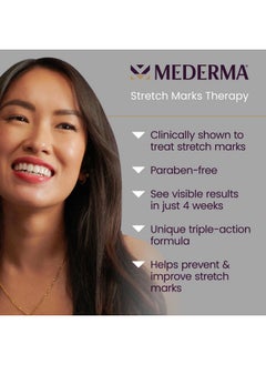 Mederma Mederma Stretch Marks Therapy, Helps Prevent and Treat Stretch Marks, Safe to Use When Pregnant, Pregnancy Skin Care, 5.29 oz (150g)  - Image 5