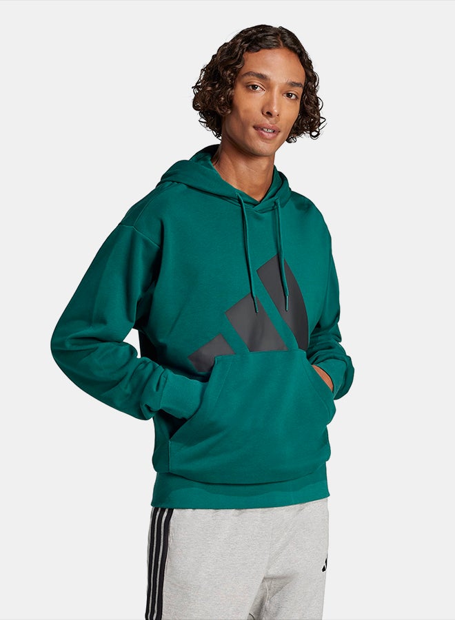 Adidas Essentials Big Logo French Terry Hoodie - Image 3