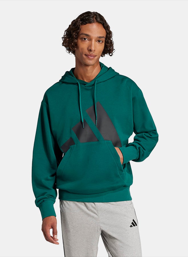 Adidas Essentials Big Logo French Terry Hoodie - Image 1