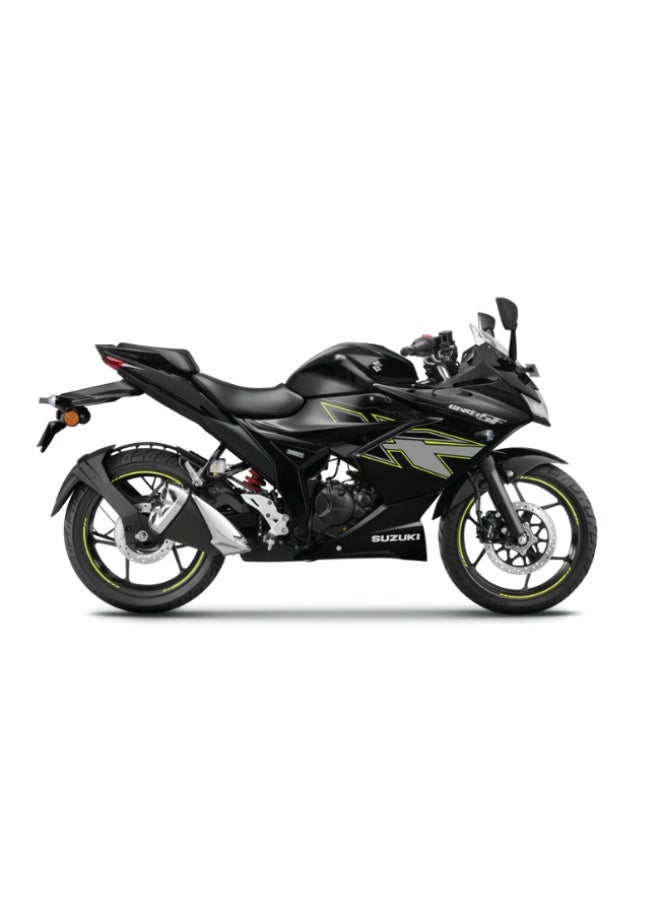 سوزوكي دراجة نارية جيكسر ريس 150 Suzuki GIXXER 150 SF 2025 (أسود لامع) ( الاستلام من فرع جدة ) - Image 1