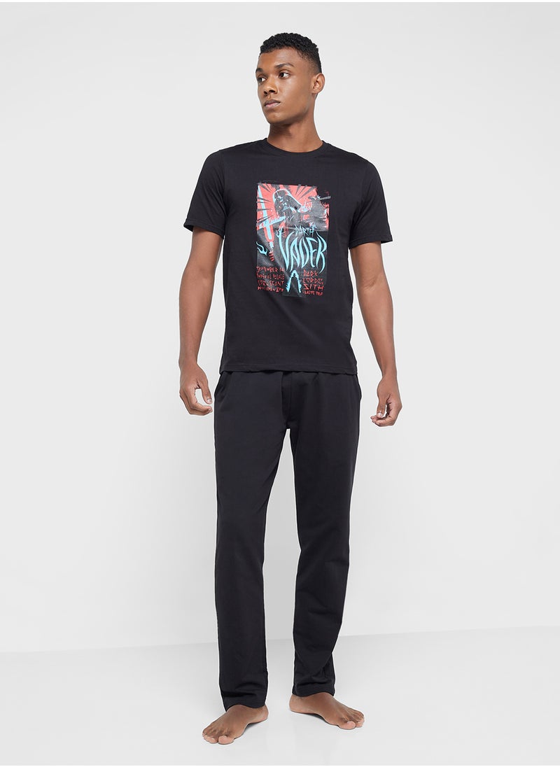 Starwars Nightwear T-Shirt & Pants Sets  - Image 5