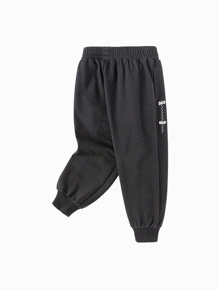 بالابالا بنطلون رياضي بتطريز للبنات - Image 5