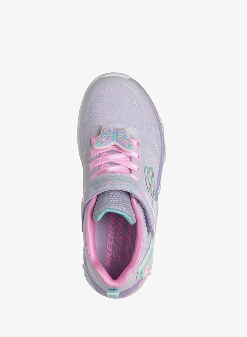 سكيتشرز Girls Butterfly Bliss Hook & Loop Sneakers