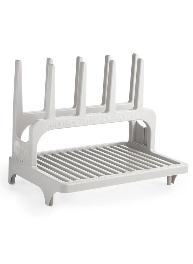PopYum - PopYum Gray Space Saving Drying Rack from 100% Recycled Bottles - Image 1
