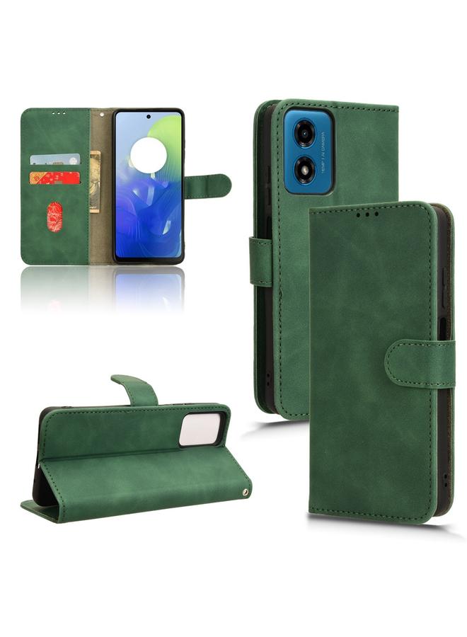 اس-توب جراب لهاتف Motorola Moto G04 / G24 جراب هاتف جلدي قابل للطي بملمس مغناطيسي - Image 1