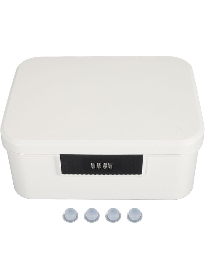 إيروريكس صندوق تخزين مستندات بسعة 9 لتر مصنوع من مادة ABS بتصميم مقسم قابل للقفل ومنظم ملفات للمنزل والمكتب 6Sv2Gq3157 12 - Image 1