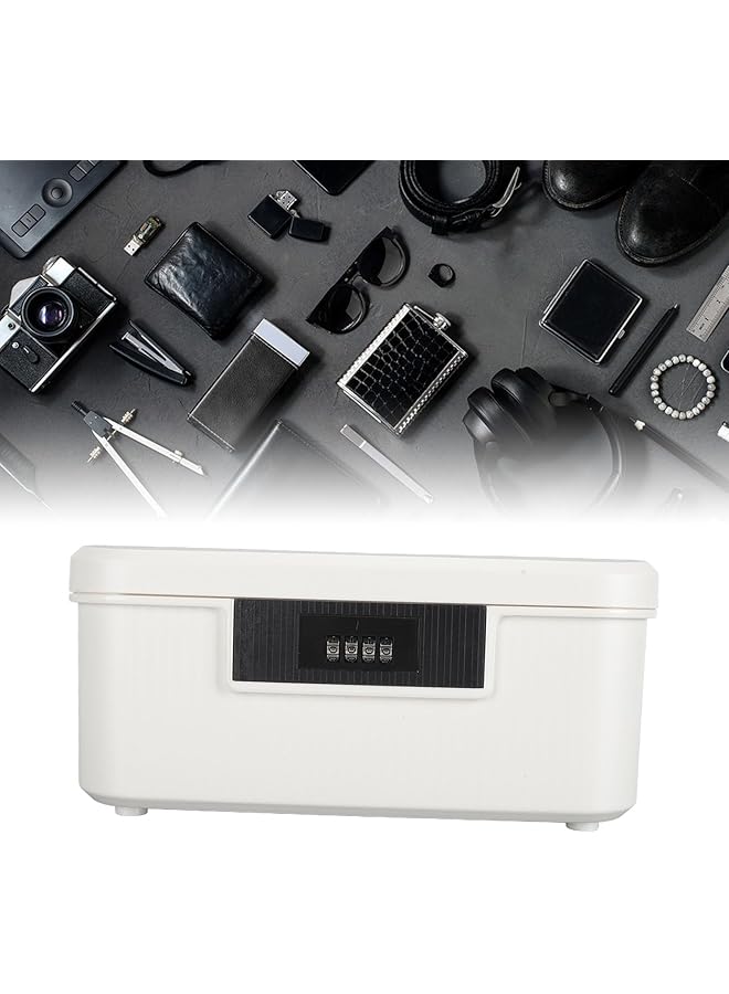 إيروريكس صندوق تخزين مستندات بسعة 9 لتر مصنوع من مادة ABS بتصميم مقسم قابل للقفل ومنظم ملفات للمنزل والمكتب 6Sv2Gq3157 12 - Image 5