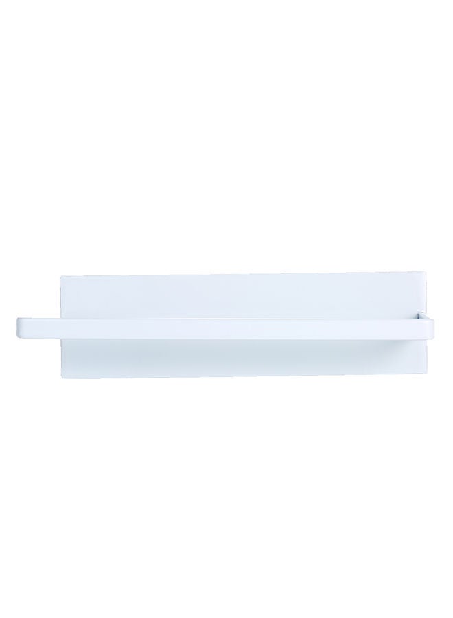 NIBEMINENT Wall Mounted Adhesive Paper Towel Holder White 25 x 9cm - Image 1