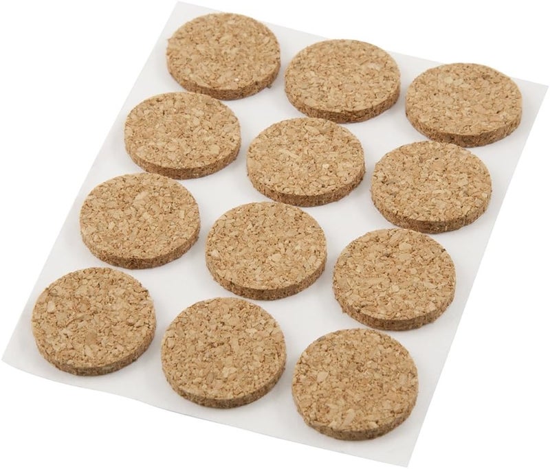 SoftTouch أقراص الفلين ذاتية اللصق تان 4074095N 916 جولة ناعمة اللمس مجموعة 12 قطعة - Image 1