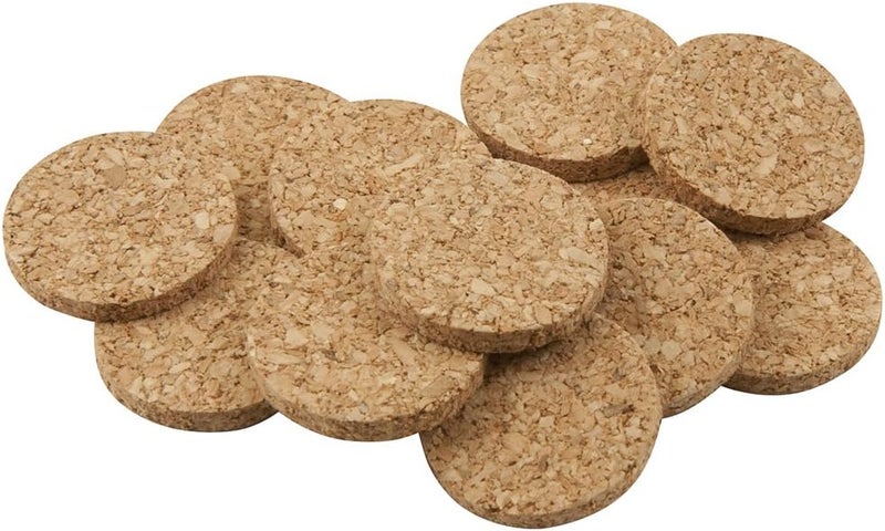 SoftTouch أقراص الفلين ذاتية اللصق تان 4074095N 916 جولة ناعمة اللمس مجموعة 12 قطعة - Image 2