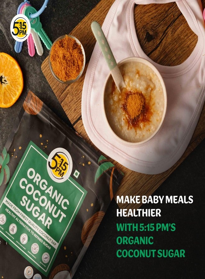 5:15PM Coconut Sugar Organic Natural 500g |100% Organic Coconut Sugar I Unrefined Pure Natural Sweetener - Image 4