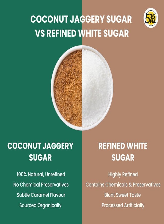5:15PM Coconut Sugar Organic Natural 500g |100% Organic Coconut Sugar I Unrefined Pure Natural Sweetener - Image 5