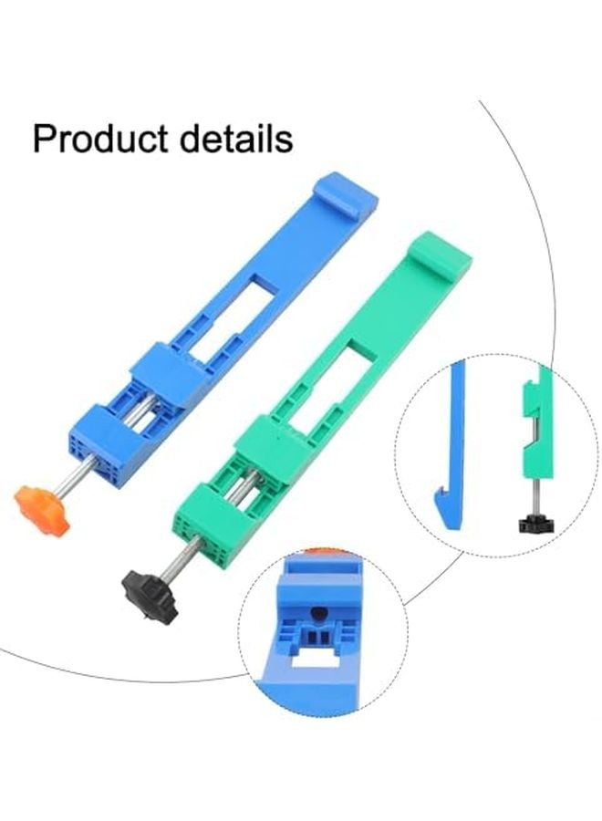 مجموعة مشبك دليل القاعدة القابلة للتعديل لمناشير الطاولة ذات فتحات ميتري لمناشير الدائرية مقاس 5-6 بوصة - Image 4