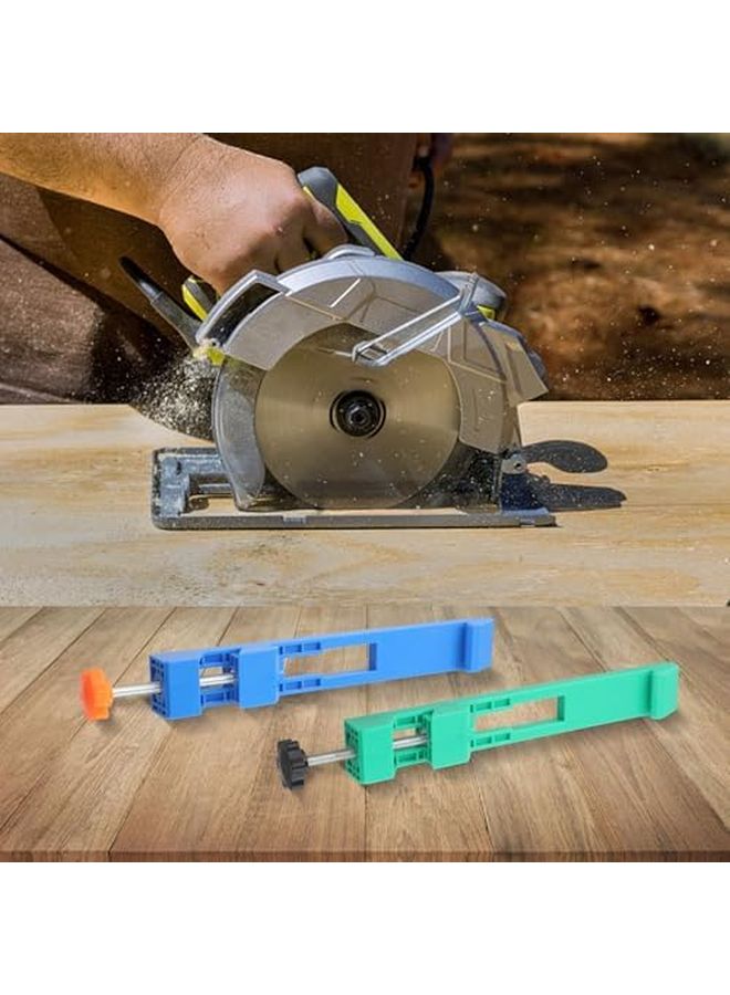 مجموعة مشبك دليل القاعدة القابلة للتعديل لمناشير الطاولة ذات فتحات ميتري لمناشير الدائرية مقاس 5-6 بوصة - Image 5