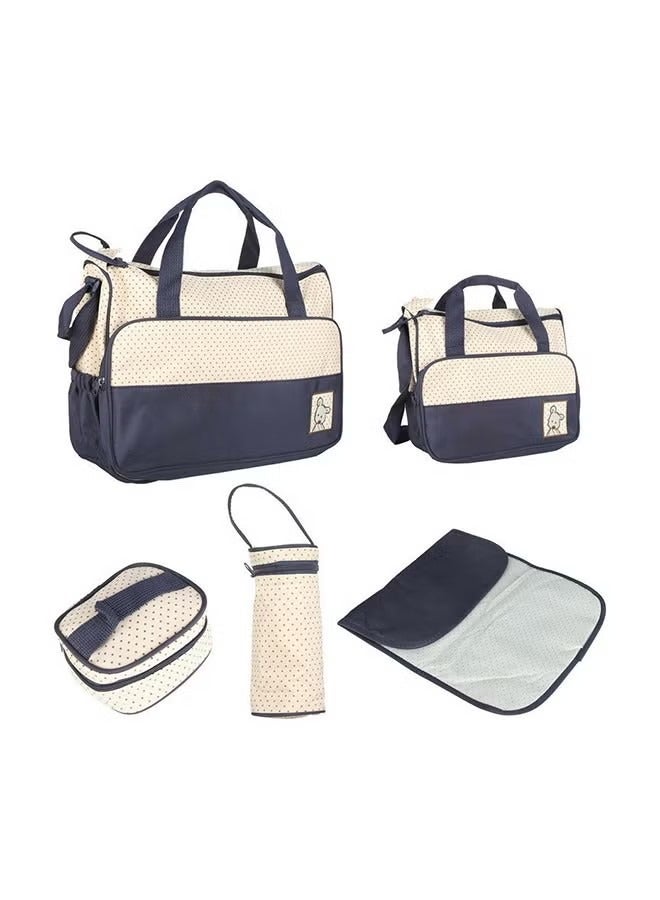 ORiTi 5-in-1 Multi-functional Waterproof Changing Baby Bag Set With Reliable Zipper - Image 1