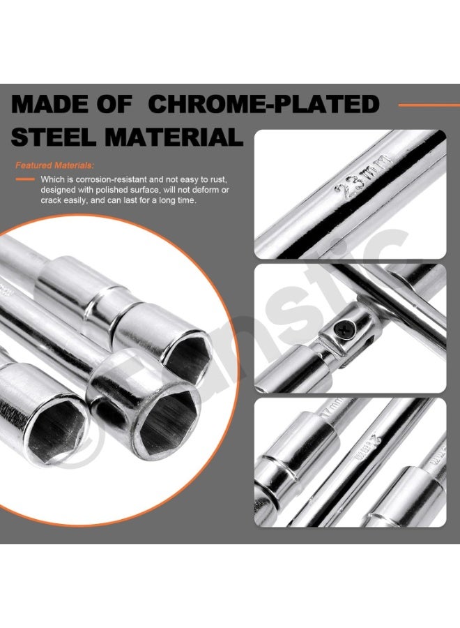 14-Inch Universal Folding 4-Way Cross Tire Wrench – Heavy-Duty, Practical Tool for Fast Tire Change & Daily Road Emergencies - Image 2