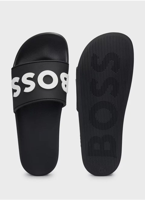 Hugo Boss Black Slides For Men EU 40- Standard Size