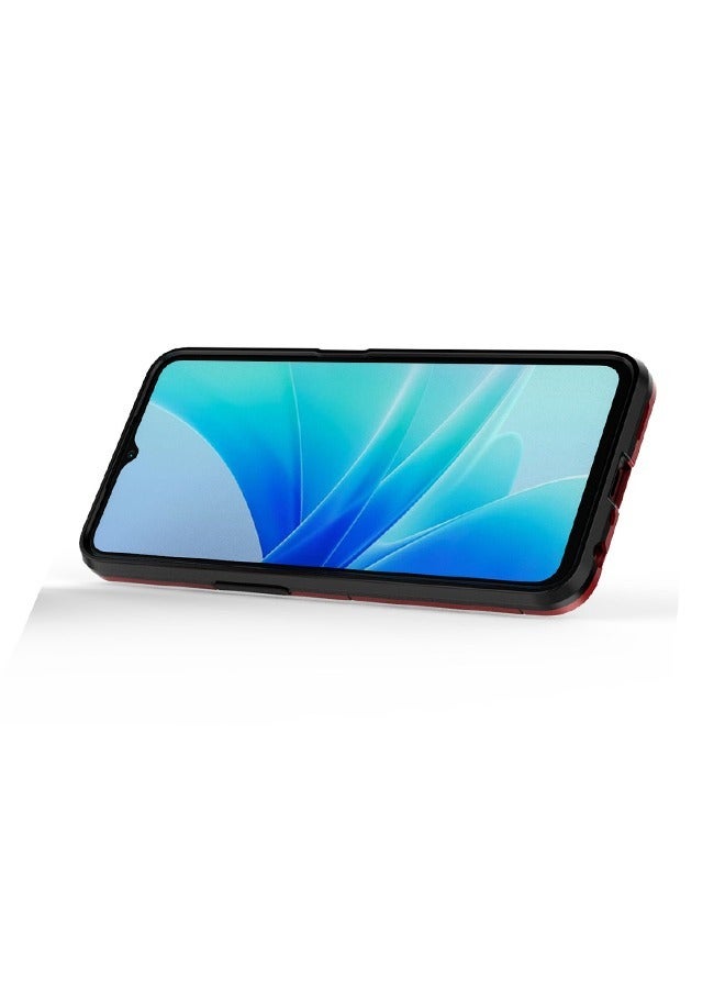For OPPO A57 4G/OnePlus NORD N20 SE Case Cover Protector Back Accessories Hybrid Heavy Duty Protection Shockproof with Defender Automobile Magnetic Holder Kickstand Armor Back Cover - Image 5