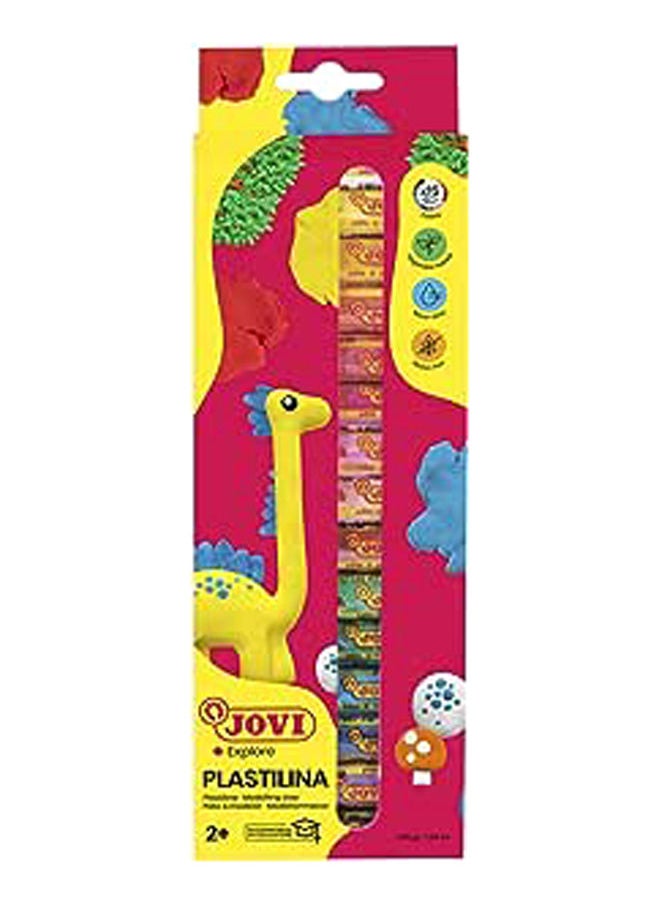 JOVI Jovi Modelling Clay Assorted Colours for kids Pack Of 15 Pieces - Multi Colour 