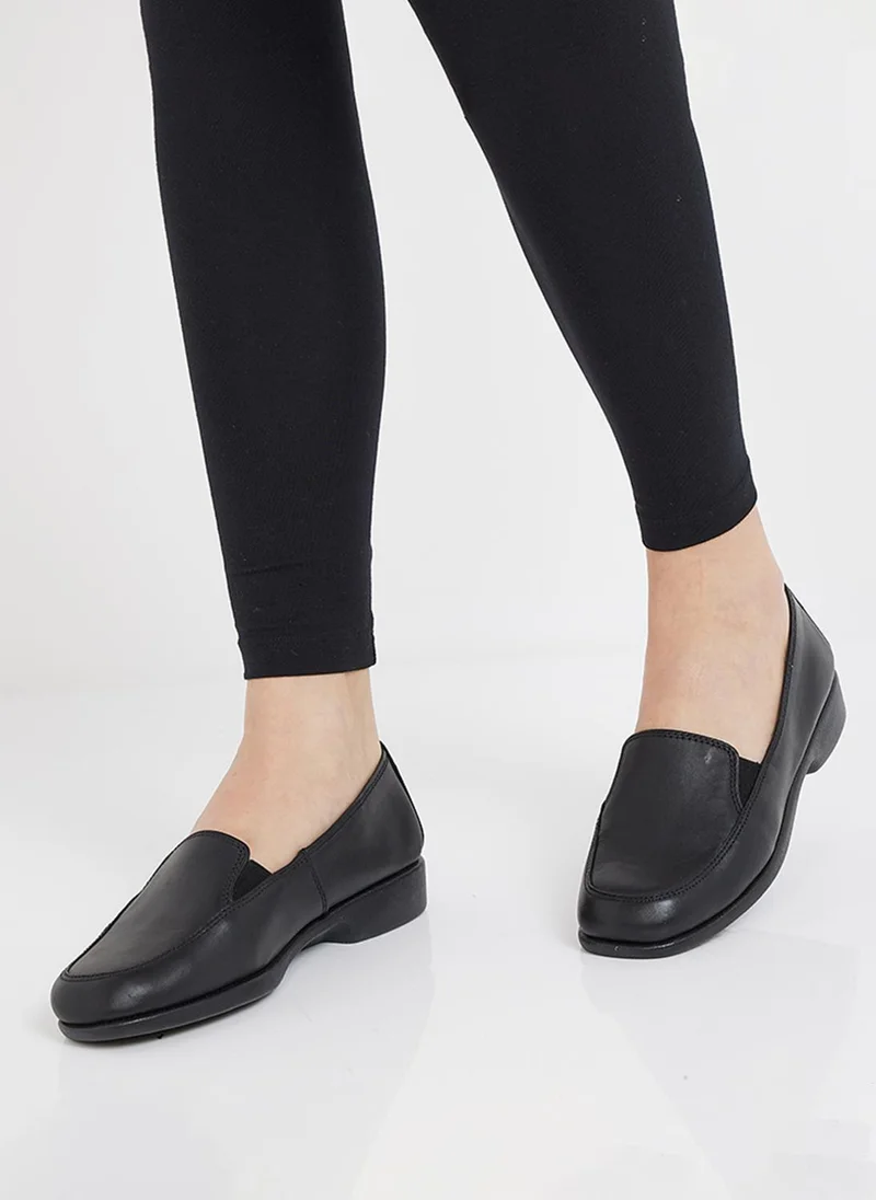 Hush Puppies  Hush Puppies Womens H55540 Casual Slip-On Loafer, Black for Women | Best Price UAE