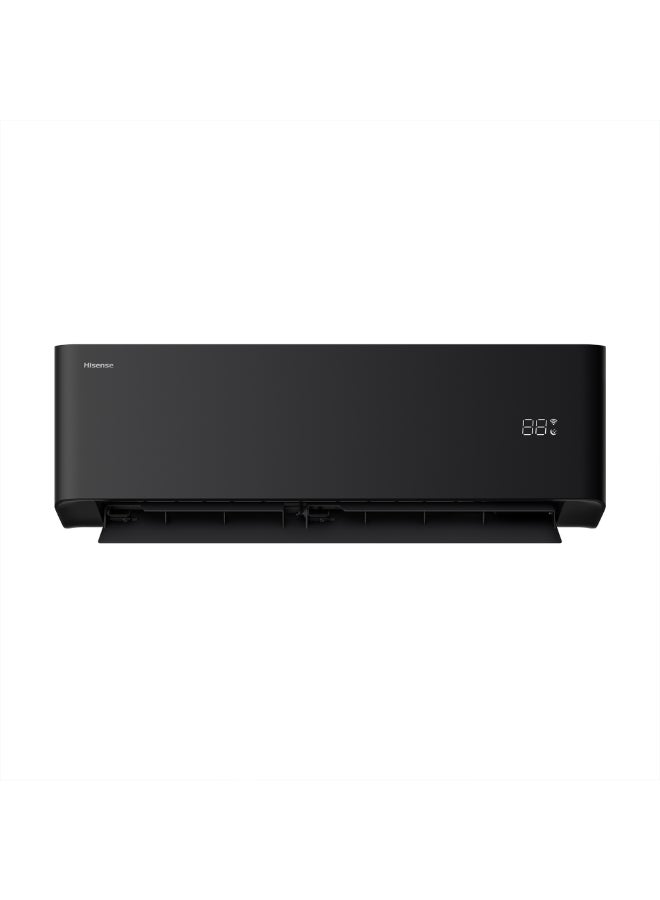Hisense 1Ton Split AC,Air Conditioner,T1 12000 BTU with Rotary R410A Compressor,Fasting Cooling,4 in 1 filter,Voice Control,ESMA 2 Star Energy saving, Wifi-Connect, Easy Clean,I Feel function,Smart/Sleep mode,Timer,Cooling up to 58℃ AS-12CF4SWPHB00B Black - Image 2