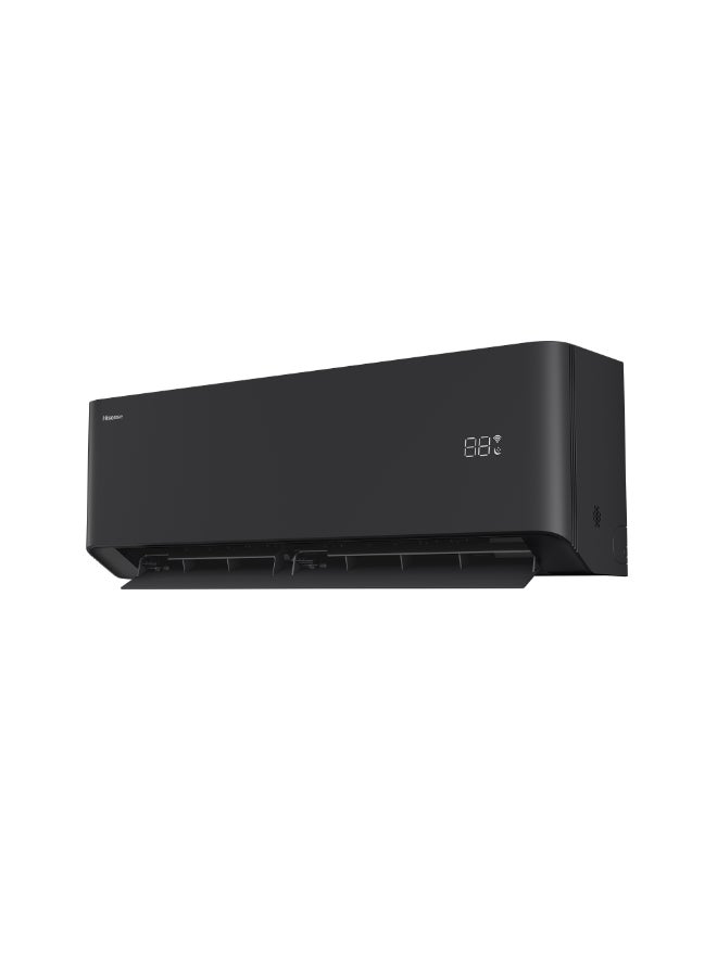 Hisense 1Ton Split AC,Air Conditioner,T1 12000 BTU with Rotary R410A Compressor,Fasting Cooling,4 in 1 filter,Voice Control,ESMA 2 Star Energy saving, Wifi-Connect, Easy Clean,I Feel function,Smart/Sleep mode,Timer,Cooling up to 58℃ AS-12CF4SWPHB00B Black - Image 4