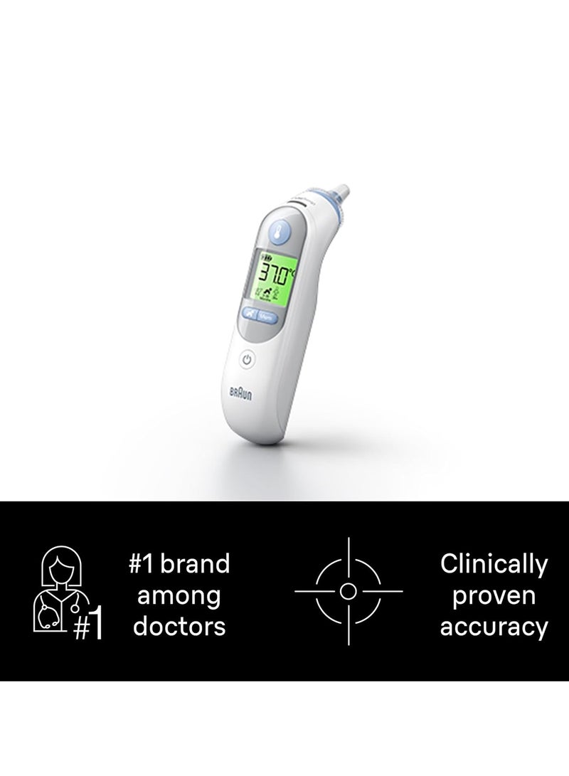 BRAUN Thermoscan 7 With Age Precision Multi Functional Ear Thermometer- Irt6520 - Image 3