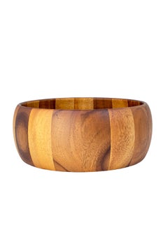 BILLI Acacia Wood Round Serving Bowl for Fruits or Salads  - Image 3