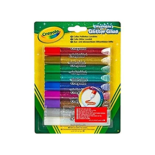 Crayola Glitter Glue, 9-Count - Image 3