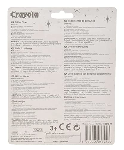 Crayola Glitter Glue, 9-Count - Image 2