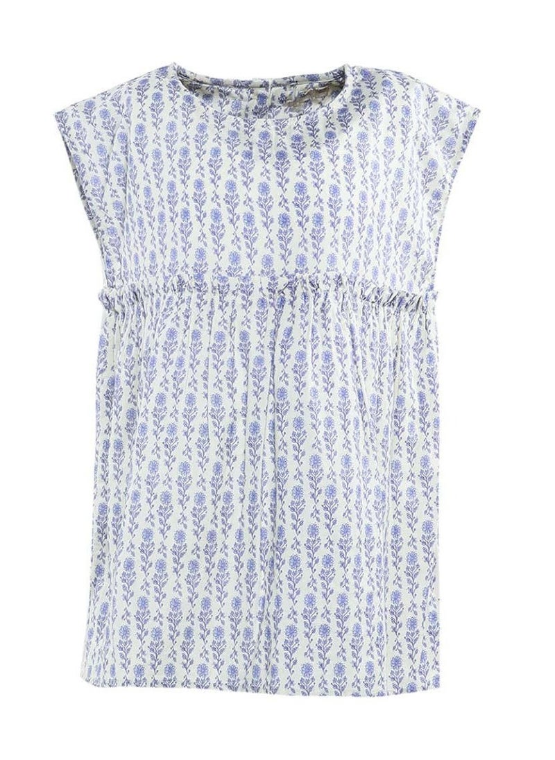 Bunai Bunai Root Collection Top (Blue)  - Image 1