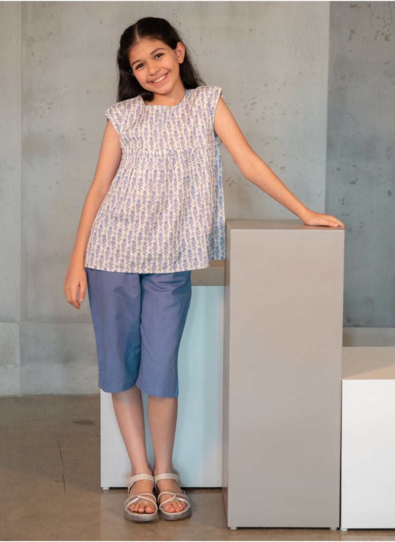 Bunai Bunai Root Collection Top (Blue)  - Image 4