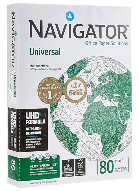 Navigator A4 80 gsm Paper 500 Sheets White