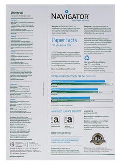 Navigator Navigator A4 80 gsm Paper 500 Sheets White  - Image 2