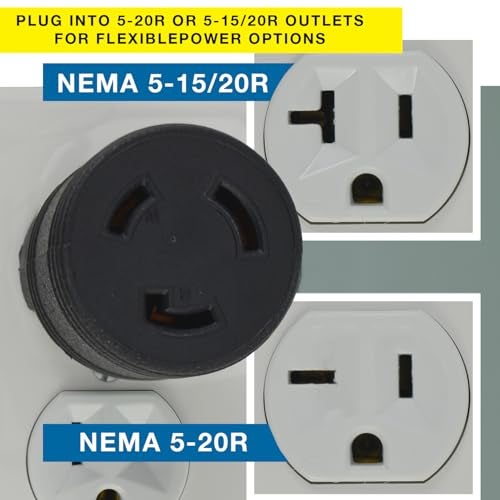 Conntek 30114 Locking Adapter 20 Amp 125 Volt Male Plug To 20 Amp Locking Female Connector NEMA 5-20P to NEMA L5-20R , Black - Image 5