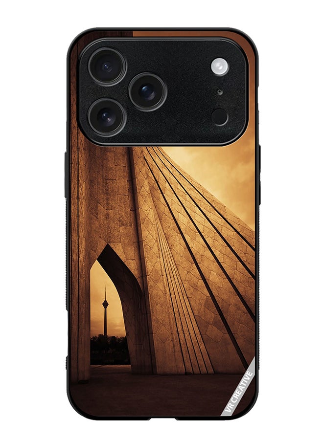 VR CREATIVE Protective Case Cover For Apple iPhone 17 Pro Max Tehran Iran Design Multicolour
