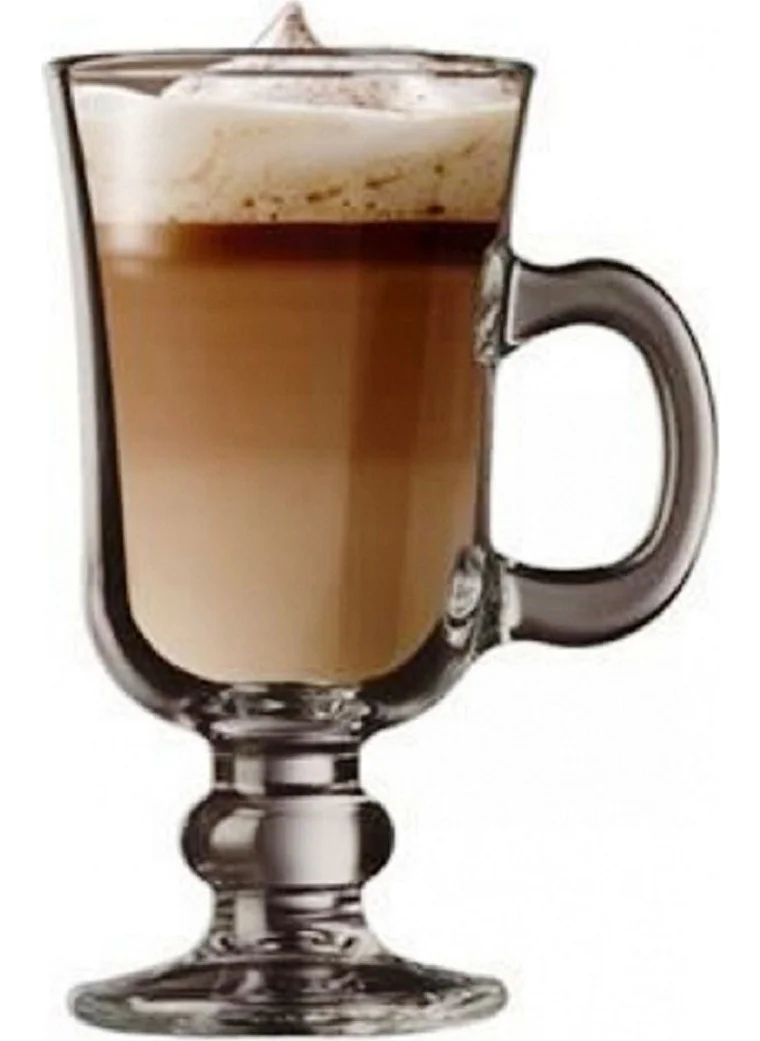 Paşabahçe Irish Coffee 4-Piece Latte Glass 230CC