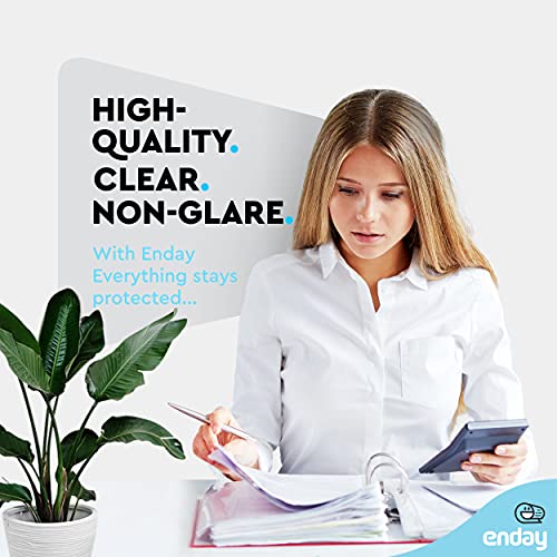 Enday Clear Sheet Protectors for 3 Ring Binder Page Protectors 50 Pack- 8.5” x 11” Non Glare, Clear Heavy Duty Page Protector Binder Sleeves, Plastic Sheet Protectors - by Enday - Image 2