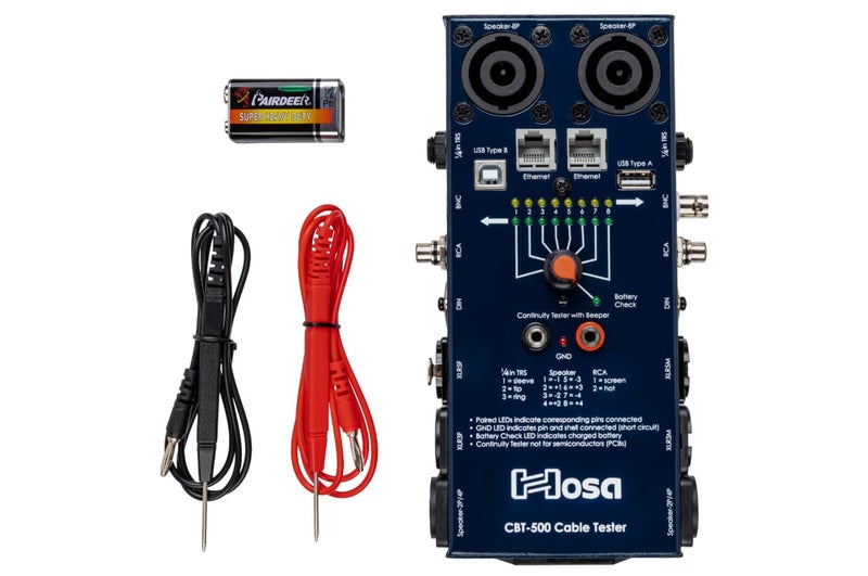 Hosa CBT-500 Audio Cable Tester - Image 1