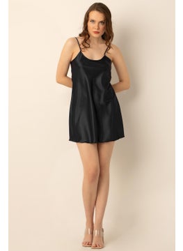 Miorre Doremi Thin Strap Short Satin Nightgown  - Image 5
