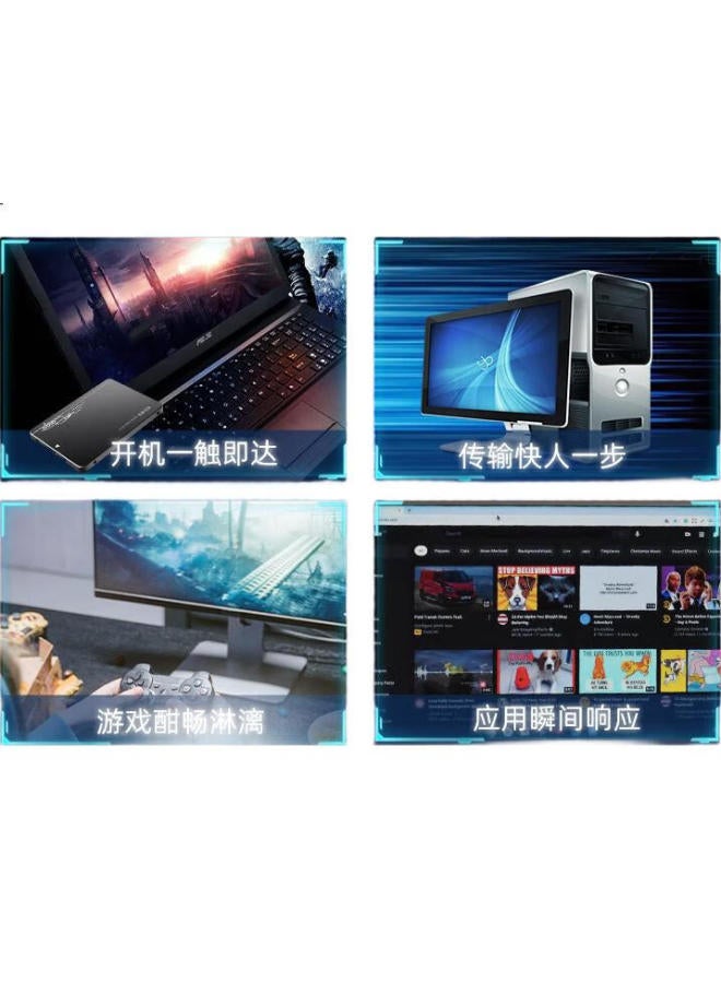 Aigo 128gb Ssd, Sata 3.0 Interface, 2.5-inch, Desktop And Laptop System Drive, Original Chip Read Speed 500mb/s, Storage Accessory S500 - Image 3