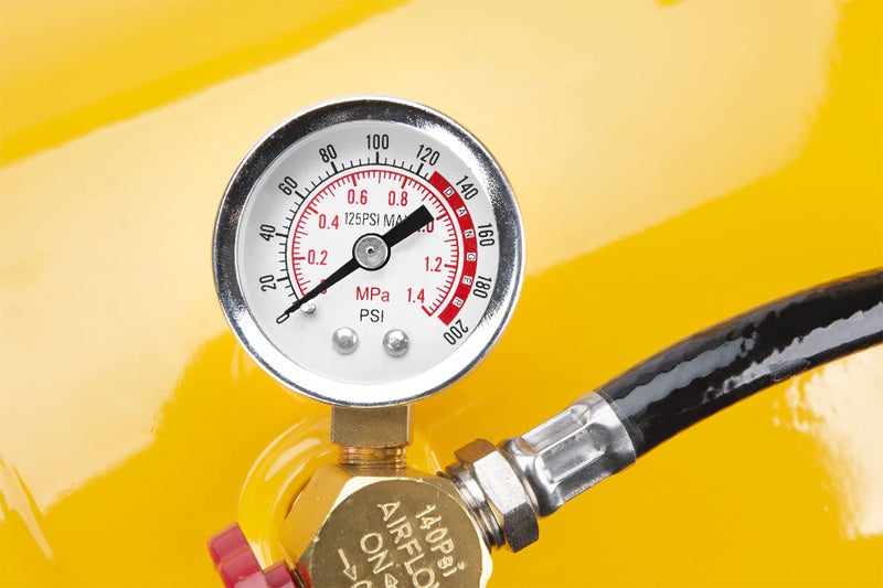 Performance Tool W10055 0-200 PSI Air Gauge for Air Tank Accessory - Image 2